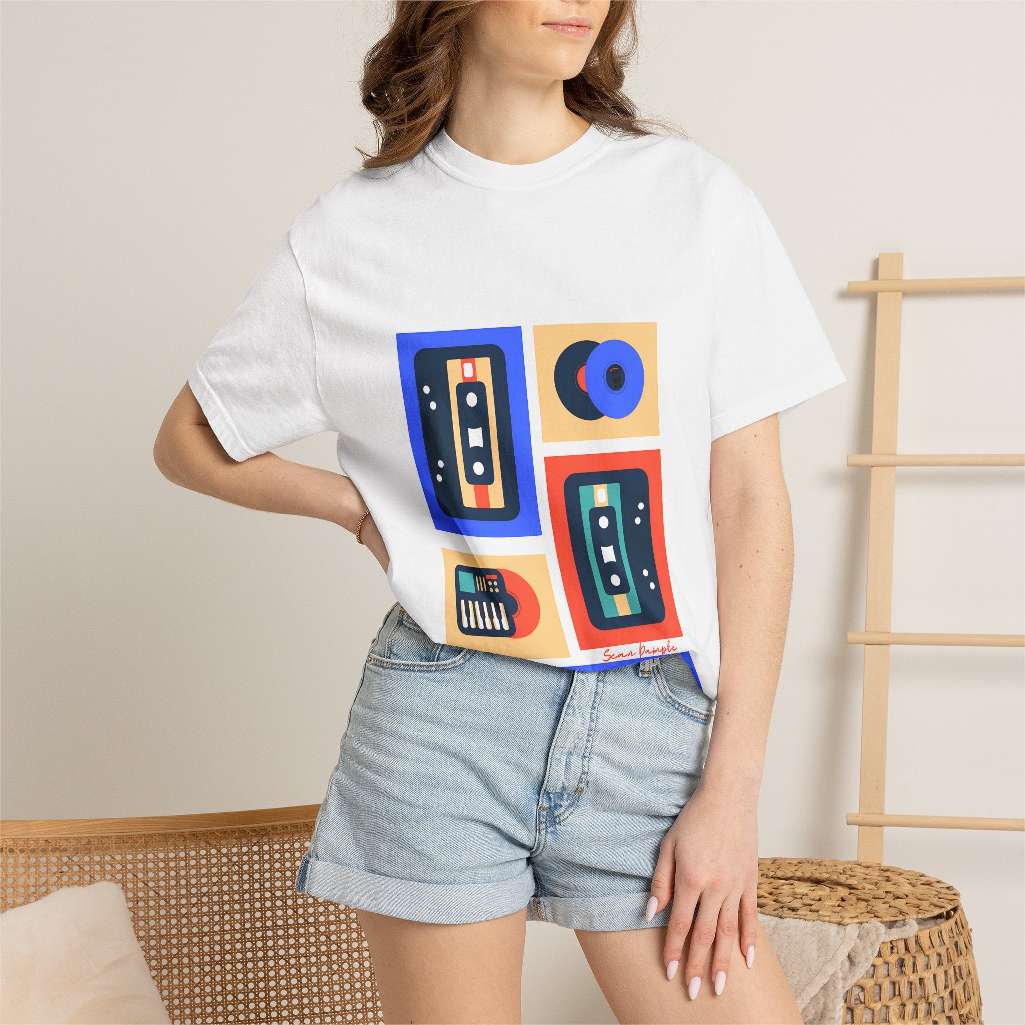 Retro Cassette Tee — "Ariwo Ko Ni Music" Graphic T-Shirt