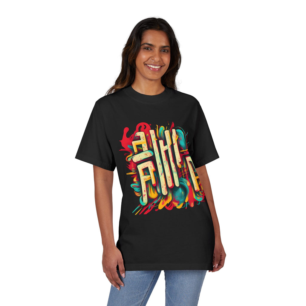 Street Art T-Shirt — Colorful Graffiti Calligraphy Tee