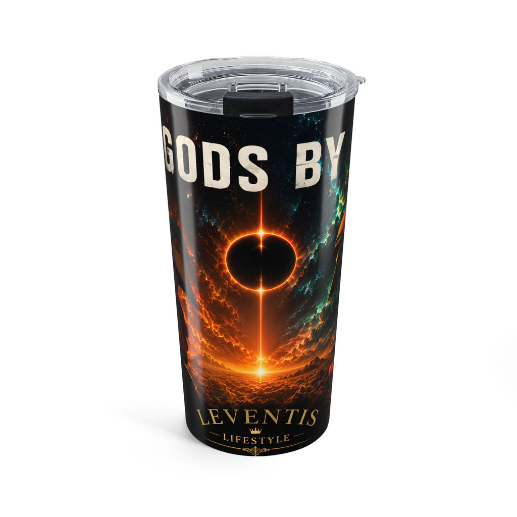 20oz Cosmic Eclipse Tumbler — 'Gods By' Space Art Travel Mug
