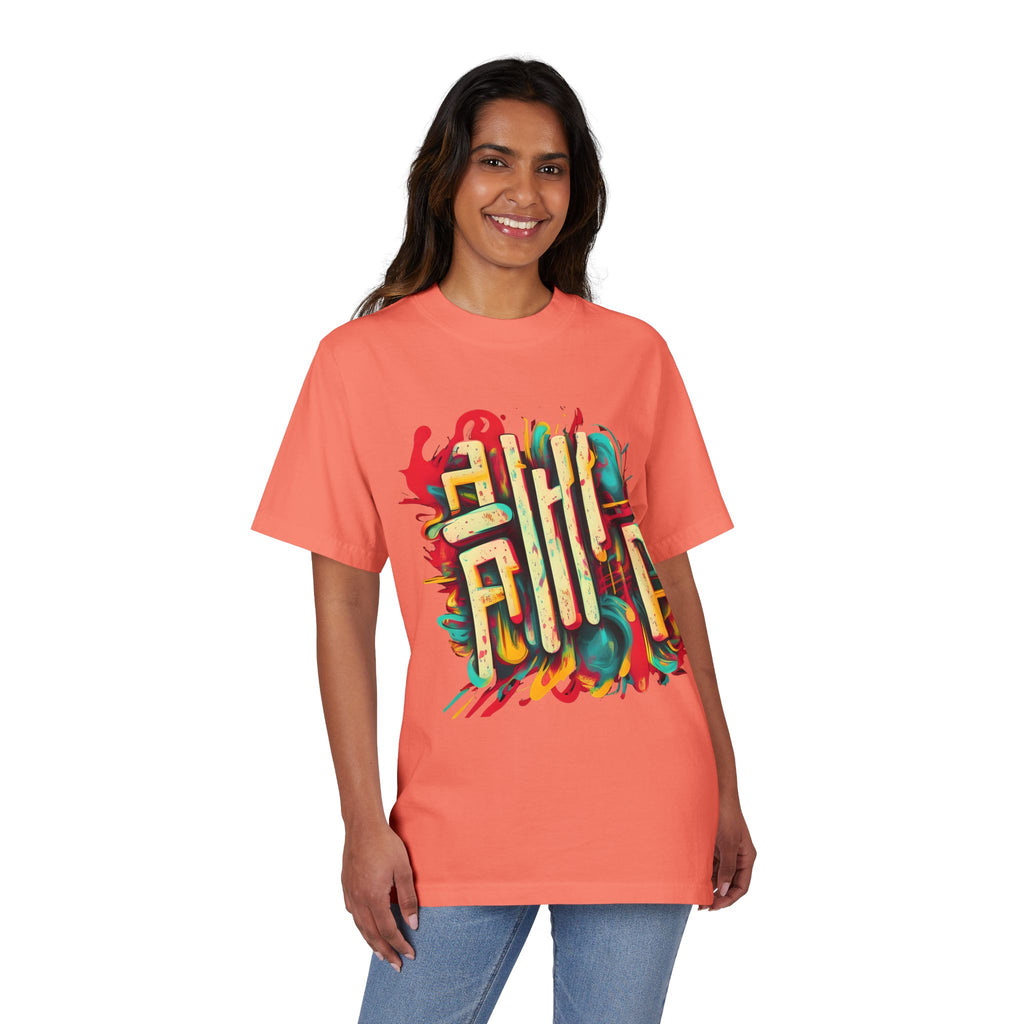 Street Art T-Shirt — Colorful Graffiti Calligraphy Tee