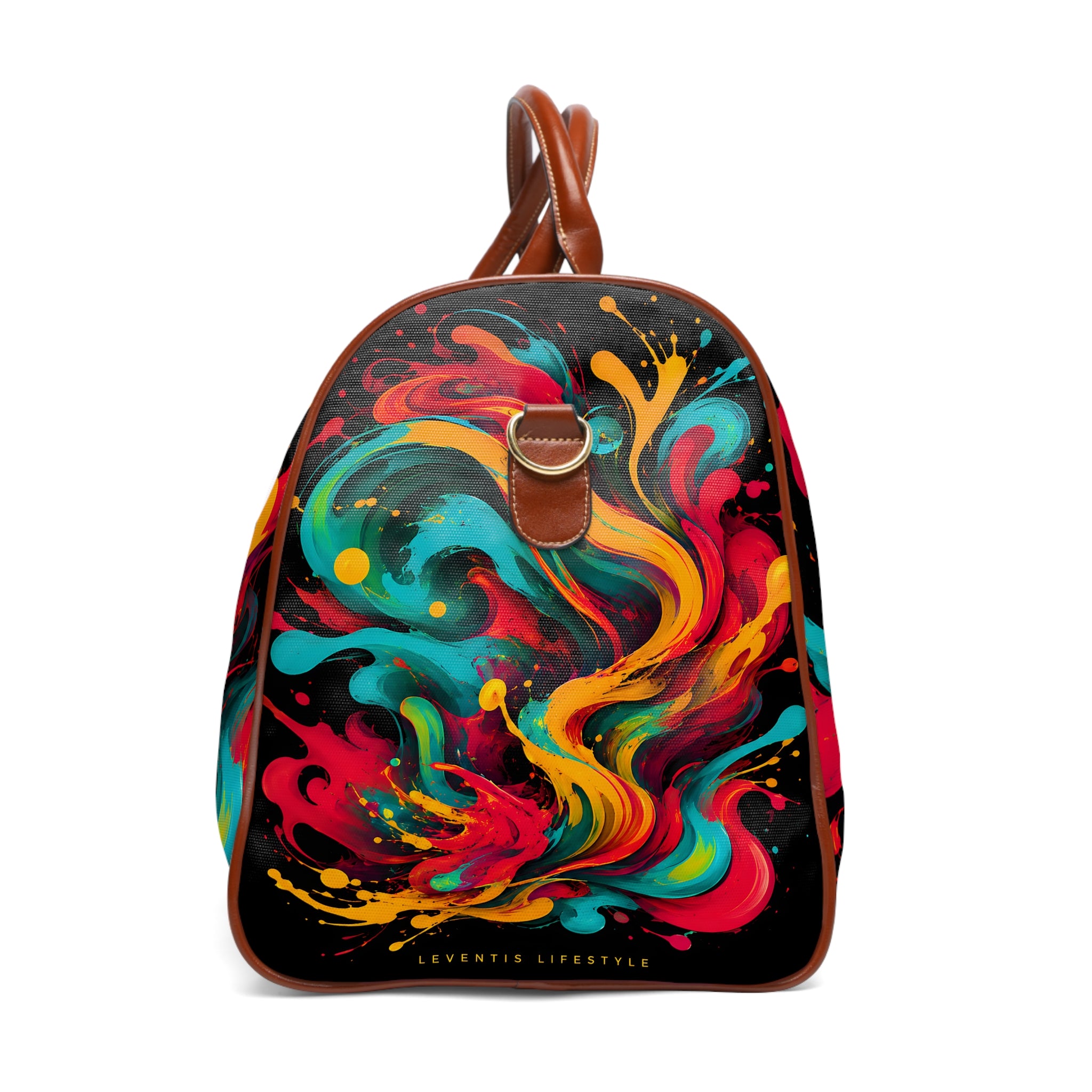 Duffle Bag — 'For Gods By Gods' Colorful Waterproof Travel Duffle