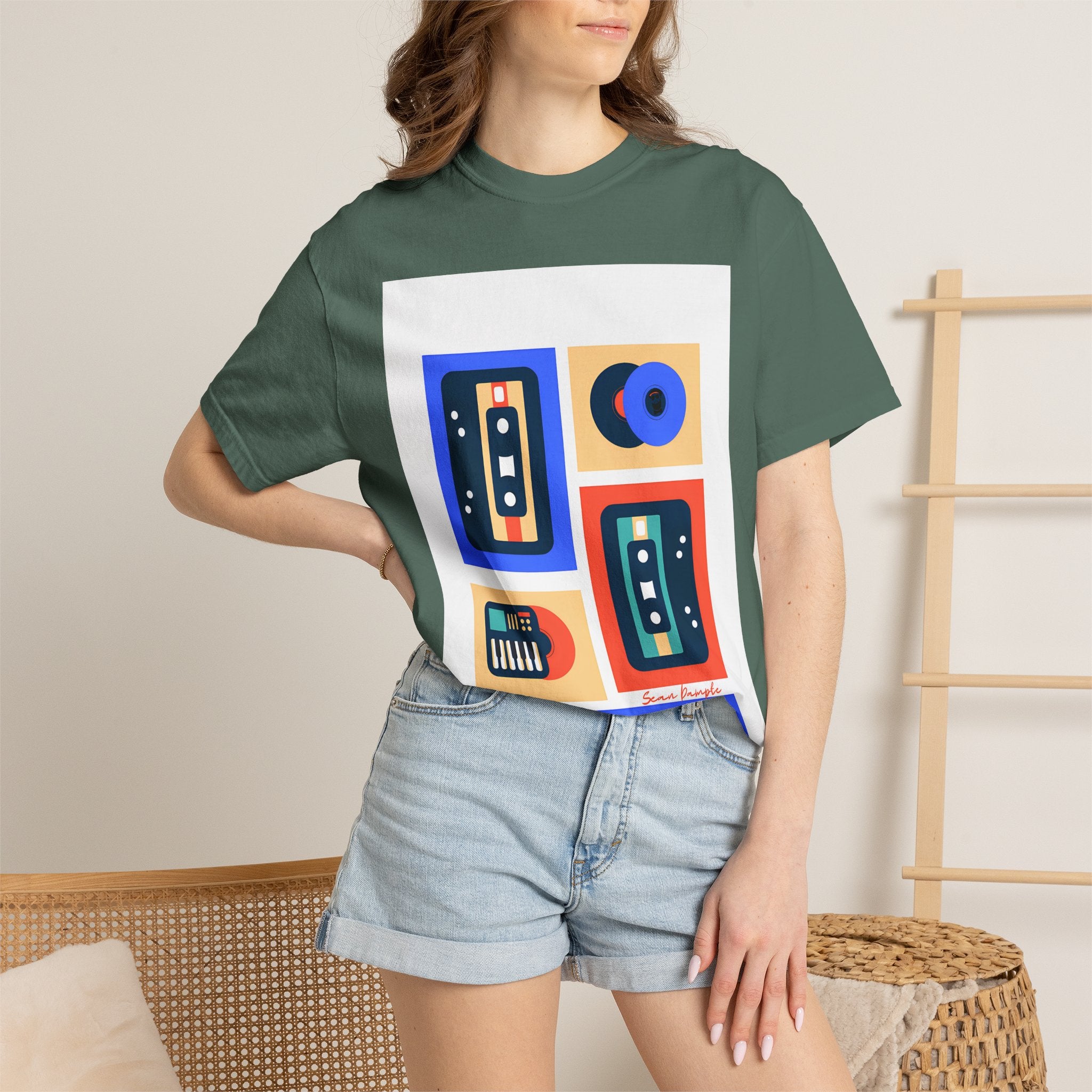 Retro Cassette Tee — "Ariwo Ko Ni Music" Graphic T-Shirt