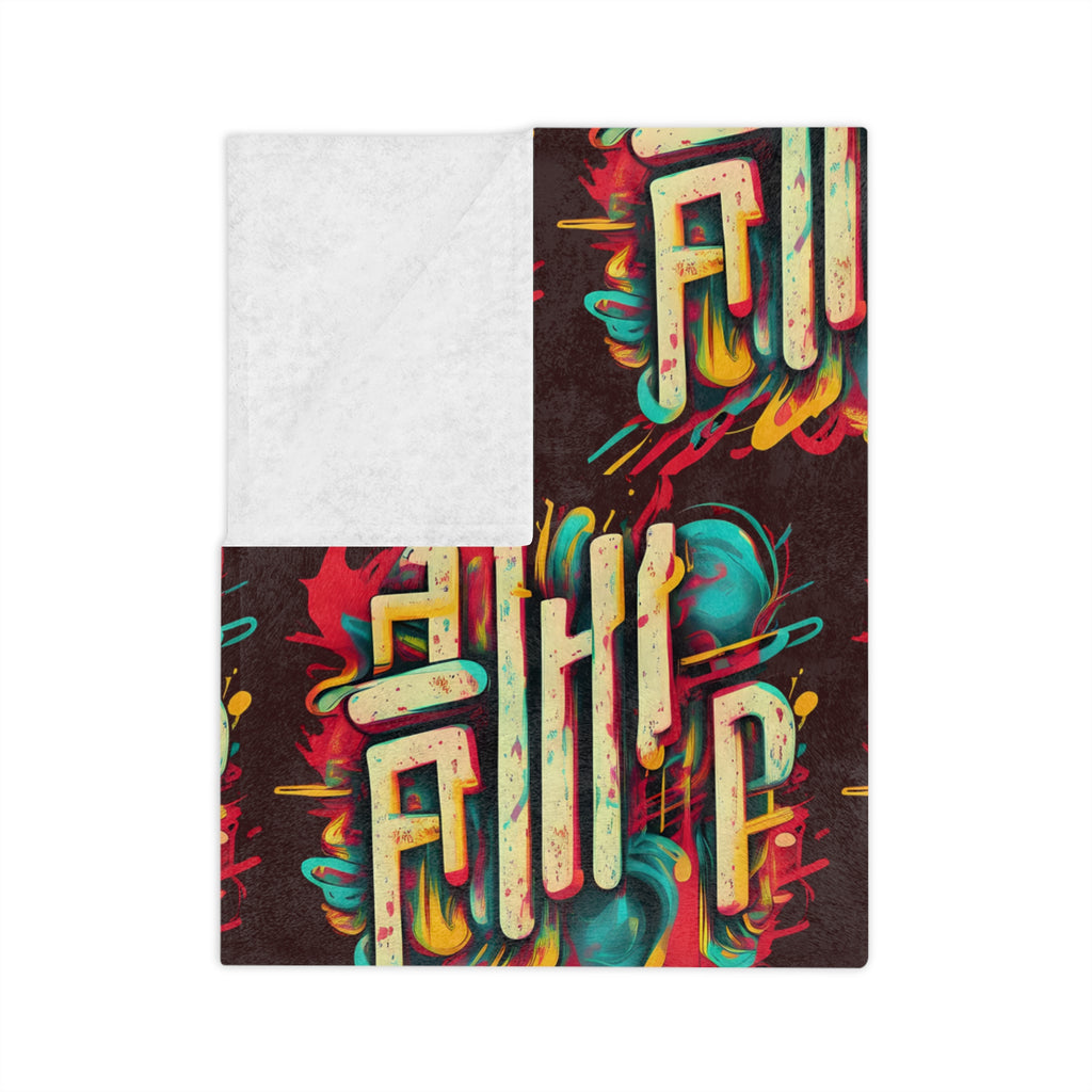 For Gods By Gods Velveteen Microfiber Blanket — Luxe Imagination Throw