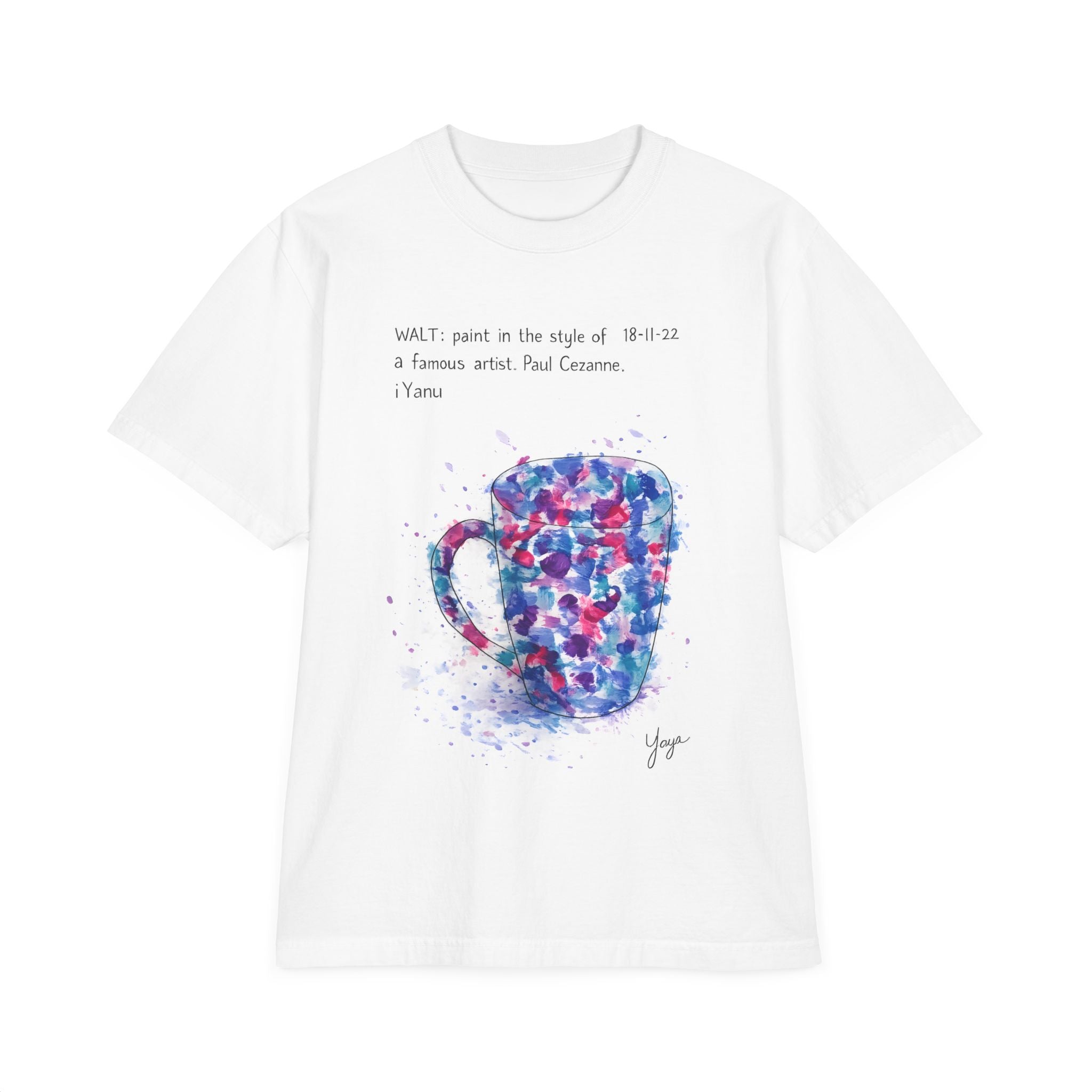 Yaya Abstract Watercolor Mug T-Shirt