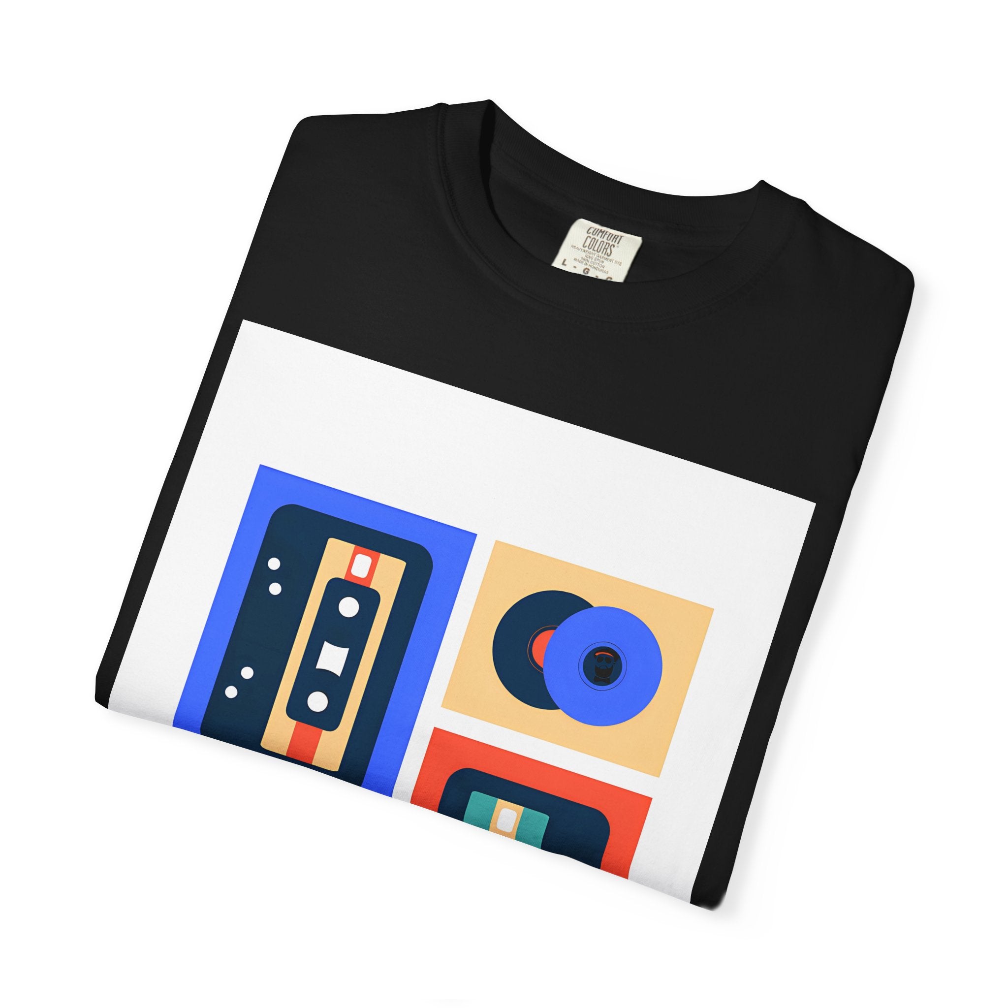 Retro Cassette Tee — "Ariwo Ko Ni Music" Graphic T-Shirt