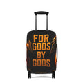 For Gods By Gods Luggage Cover — Bold Mythic Travel Protector