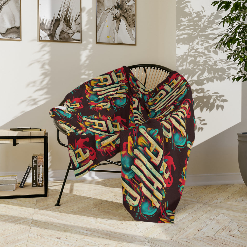 For Gods By Gods Velveteen Microfiber Blanket — Luxe Imagination Throw