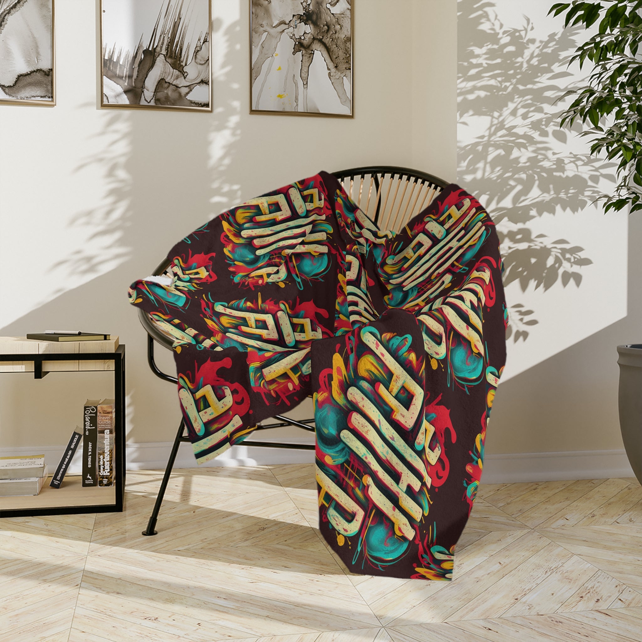 For Gods By Gods Velveteen Microfiber Blanket — Luxe Imagination Throw