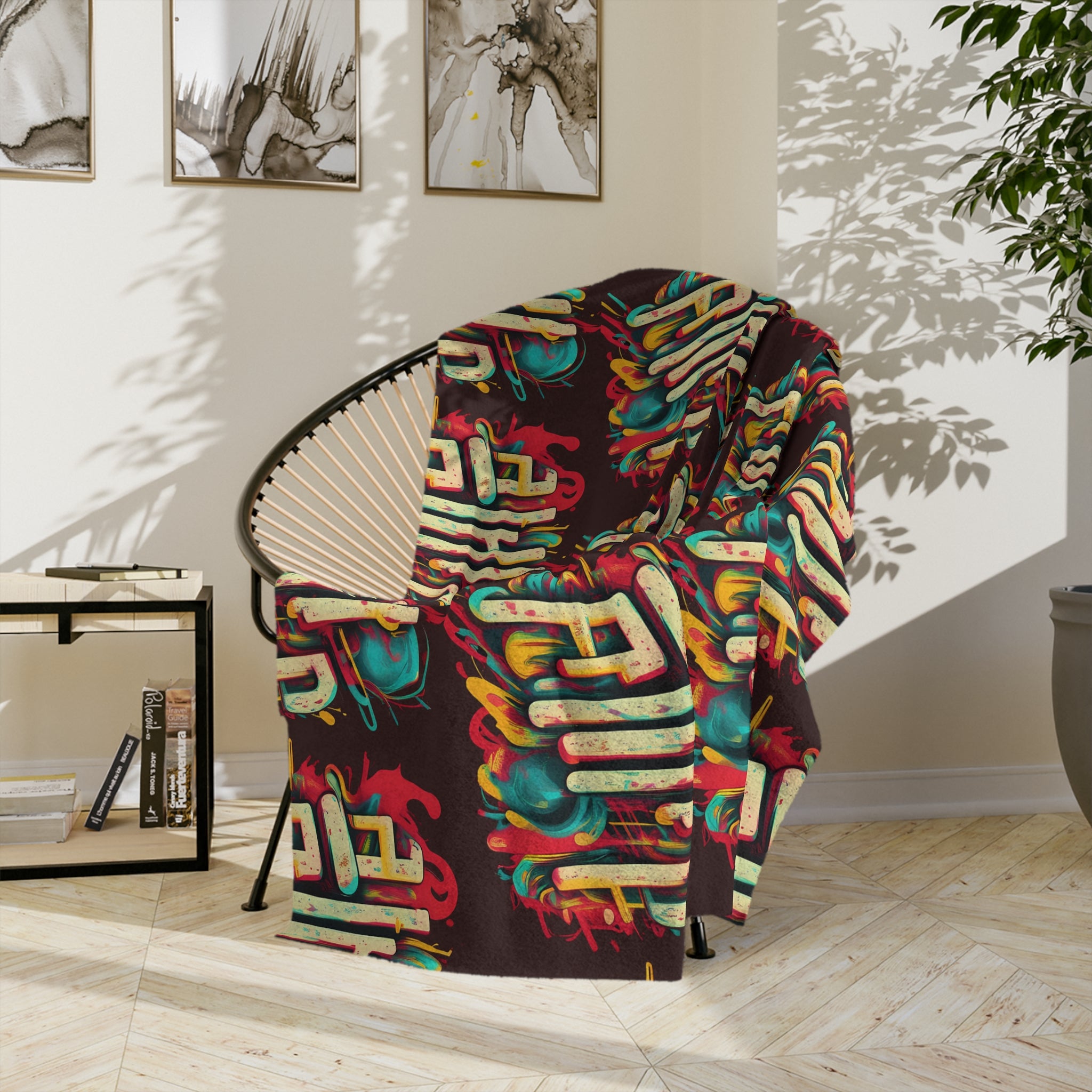 For Gods By Gods Velveteen Microfiber Blanket — Luxe Imagination Throw