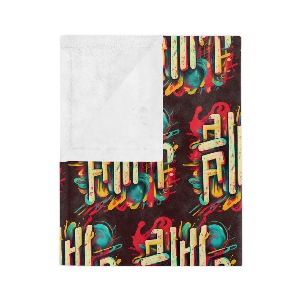 For Gods By Gods Velveteen Microfiber Blanket — Luxe Imagination Throw