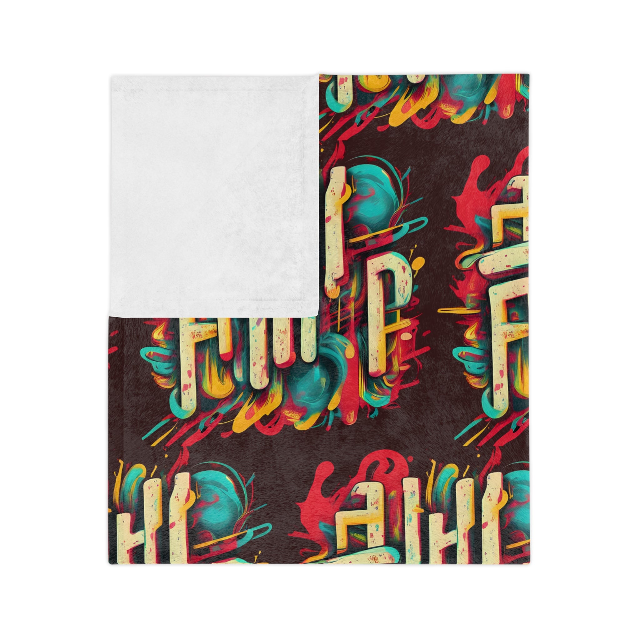 For Gods By Gods Velveteen Microfiber Blanket — Luxe Imagination Throw