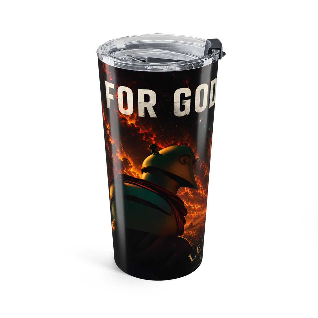 20oz Cosmic Eclipse Tumbler — 'Gods By' Space Art Travel Mug